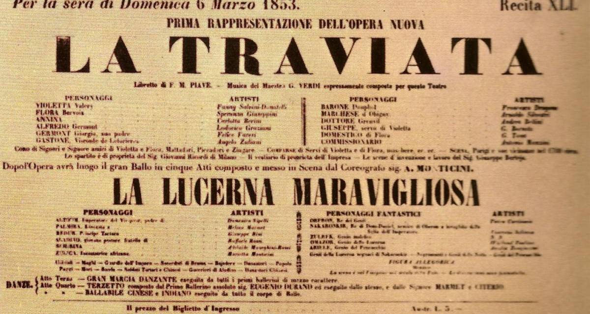 In full: La traviata
